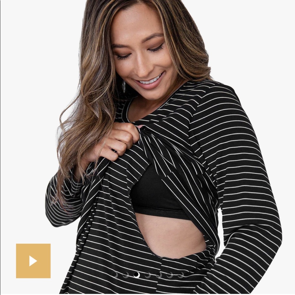 Kindred Bravely bamboo nursing and maternity top
